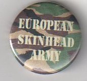 European Skinhead Army"Button"